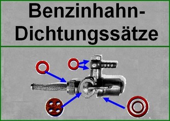 Benzinhahn-Dichtungssätze